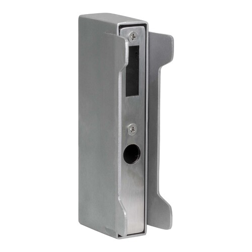 Stahl Schiebetor Gegenkasten - rechts & links verwendbar - mit Edelstahl Schlie�blech - 30 x 45 x 172 mm