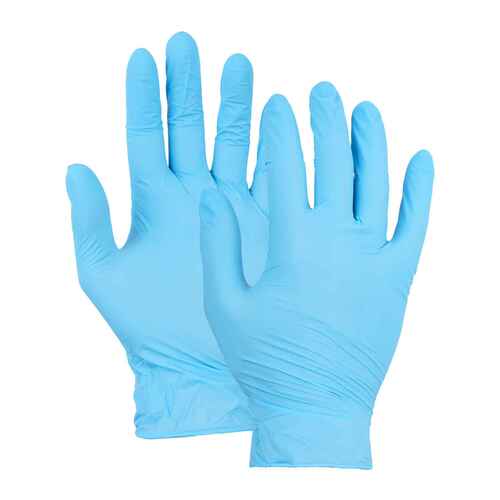 Ulith Nitril Typ 30 Einweghandschuhe - puderfrei - blau - latexfrei - 100 St�ck - Gr��e S