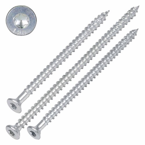 Konstruktionsschraube Senkkopf Vollgewinde verzinkt, Torx Antrieb, ETA Zulassung