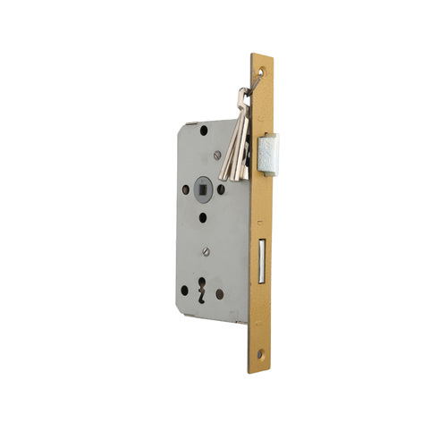 Bever Korridor-Einsteckschloss Buntbart - Stulp 24 x 235 mm - Dornma� 55 mm - Entfernung 72 mm - zweitourig - DIN links oder DIN rechts