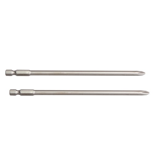 141 mm PH2 Bits mit Langschaft - f�r Magazinschrauber - Adunox - Extra-Hart - 1/4 Au�ensechskant E6.3