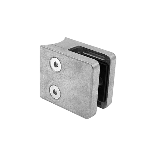 Glasklemme Zinkdruckguss 48 x 48 x 30 mm - Modell 40 - Rohr 42,4 mm