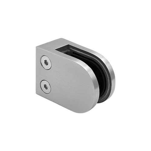 Glasklemme Edelstahleffekt 45 x 63 x 31 mm | Modell 55