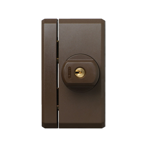 ABUS Fenster-Zusatzschloss FTS 96 - gleichschlie�end - mit Drehknauf & Stahl-Doppelriegel