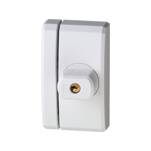 ABUS Fenster-Zusatzschloss FTS 96 - gleichschlie�end - mit Drehknauf & Stahl-Doppelriegel