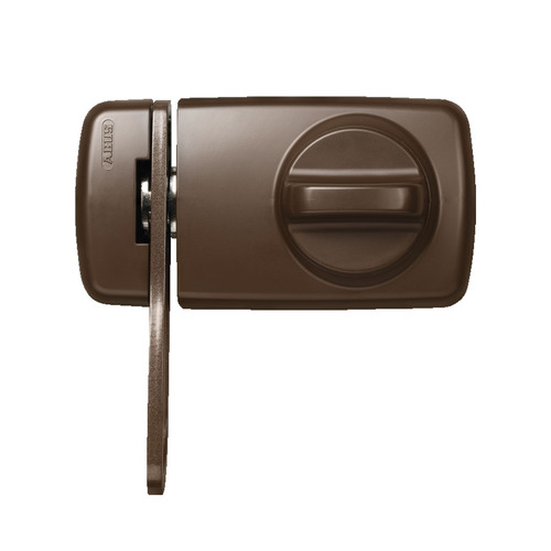 ABUS 7030 T�r-Zusatzschloss - mit Sperrb�gel - Vollstahl-Ovalriegel - Drehknauf innen - gleich-/verschiedenschlie�end