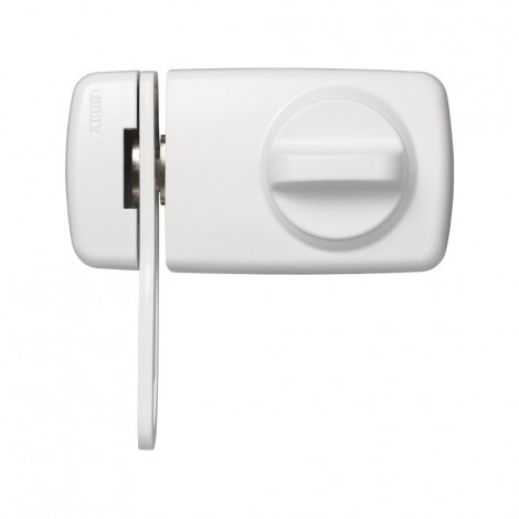 ABUS 7030 T�r-Zusatzschloss - mit Sperrb�gel - Vollstahl-Ovalriegel - Drehknauf innen - gleich-/verschiedenschlie�end