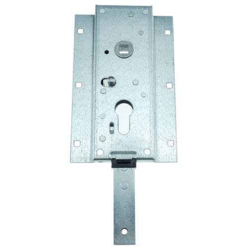 Garagentorschloss nach unten schlie�end