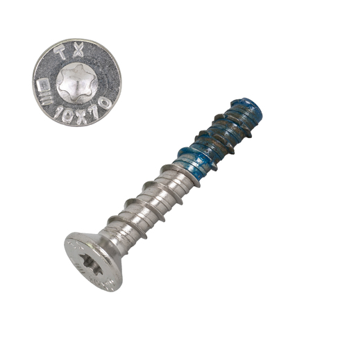 Betonschraube Senkkopf mit Bimetall Spitze, Edelstahl A4 Rostfrei, ETA Option 1