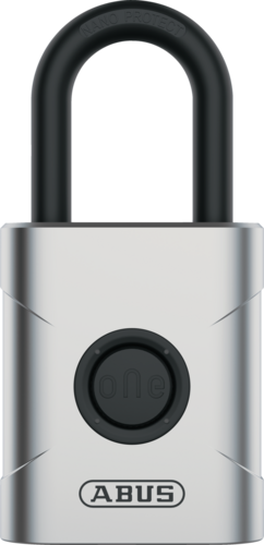 ABUS EVEROX(TM) One 61/50 Bluetooth� Vorhangschloss - silber - IP66 & IP68 - SmartX-Technologie - schl�ssellos