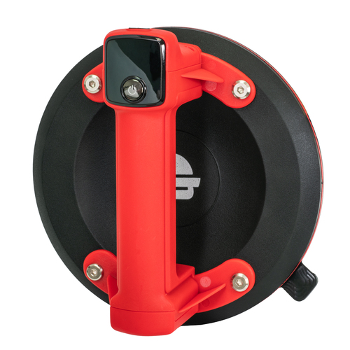 1-Kopf-Saugheber mit eingebauter Vakuumpumpe und -anzeige, inkl. Aufbewahrungskoffer 140Kg