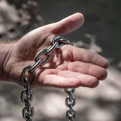 Edelstahl Kette A4 kurzgliedrig - Rostfreie V4A Gliederkette nach DIN 5685-3 f�r den Au�enbereich und maritime Anwendungen