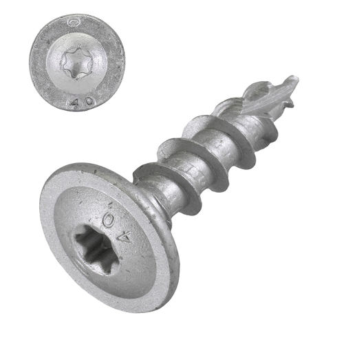 Eurotec Pfostenverbinderschrauben - selbstbohrend - Tellerkopf - TX-Antrieb - ETA-zugelassen