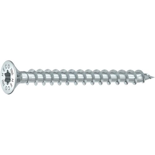 HECO-TOPIX-plus Senkkopfschraube - Vollgewinde - verzinkt blau A3K - MagicClose - PerfectPitch - ETA-19/0553 