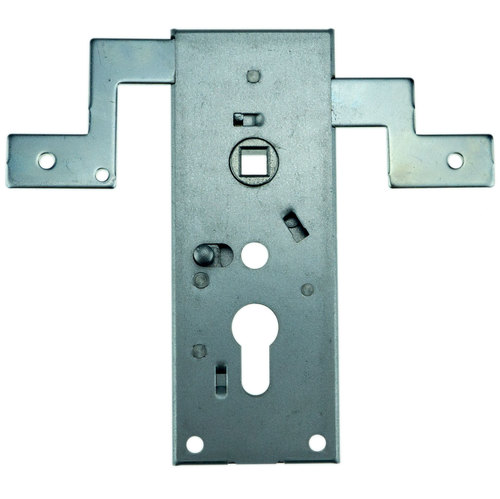 Garagentorschloss Nemef 1846/42 - seitlich schlie�end - 60 mm Entfernung - 9 mm Nuss