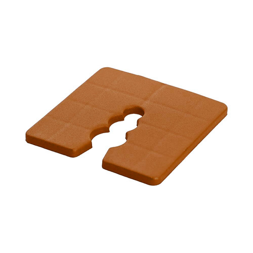 KLIMAS Ausgleichspl�ttchen / Distanzpads - 50 x 50 mm - Polyethylen - 50 St�ck - Montage- & Abstandshalter