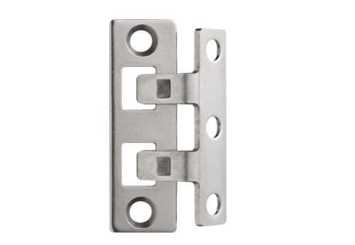 Bandseitensicherung (T�raushebesicherung) - Edelstahl - DIN links / rechts - verdeckte Zusatzsicherung f�r Haus- und Wohnungst�ren