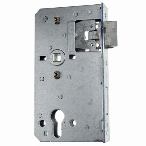 Einsteckschloss - Ersatzschloss f�r Metallt�ren - 30 mm Rohr - Dornma� 60 - PZ 72 - DIN links / rechts