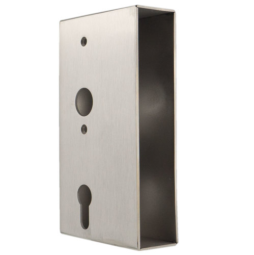Schlosskasten Edelstahl 40 x 173 x 94 mm, f�r 40mm Edelstahlprofile