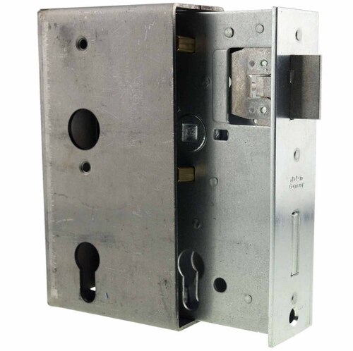 Einsteckschloss mit Schlosskasten f�r 50 mm Rohr - PZ/W 60-2/72/8 - DIN links / rechts - Bever 560561P