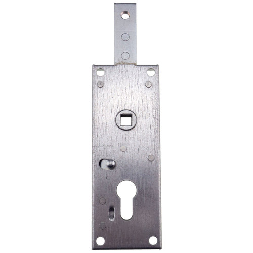 Garagentorschloss Nemef 1803/01 - oben schlie�end - schwere Feder - Entfernung 60 mm - Nuss 9 mm