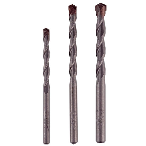 KEIL Schlagbohrersortiment KEILER - 3-teilig (6 / 8 / 10 mm) - Chrom-Nickel-Molybd�n Stahl - PGM gepr�ft