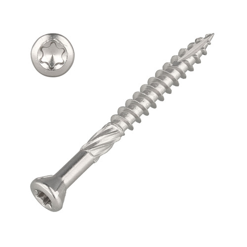 SCREW REBEL Terrassenschraube Edelstahl geh�rtet martensitisch mit Zulassung
