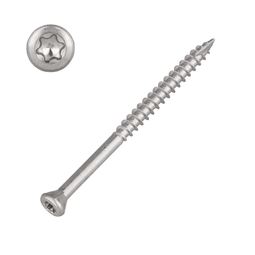 SCREW REBEL Terrassenschrauben Edelstahl A4  