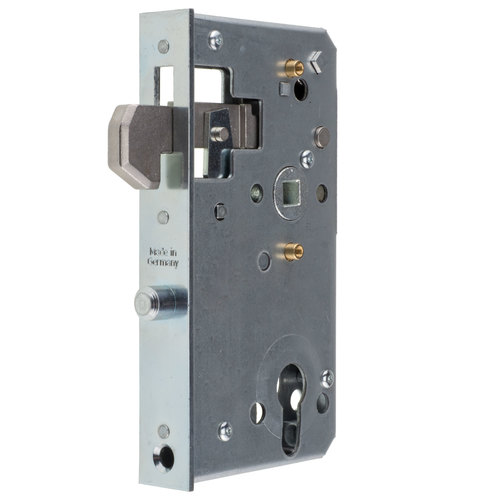 Ersatzschloss mit Hakenfalle f�r Schiebetore - PZ - 30 mm Rohr - Dornma� 60 mm - Stulp 24 x 167 mm