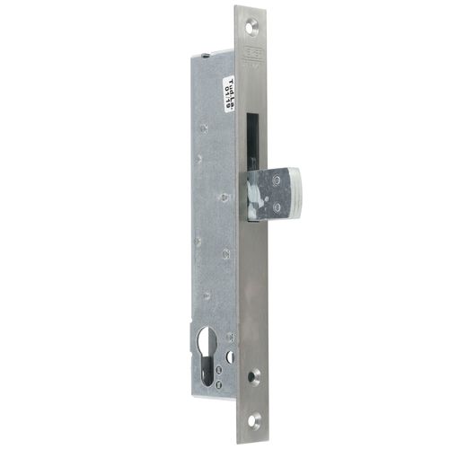 Rohrrahmen-Schwenkriegelschloss - Dornma� 30 - Edelstahl-Stulpe 24x245 mm