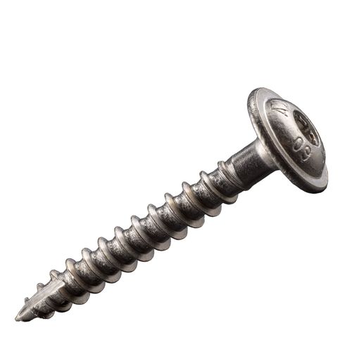 Pfostenverbinderschrauben Edelstahl A2 - Tellerkopfschraube 8 - TX40 - ETA - 20 St�ck