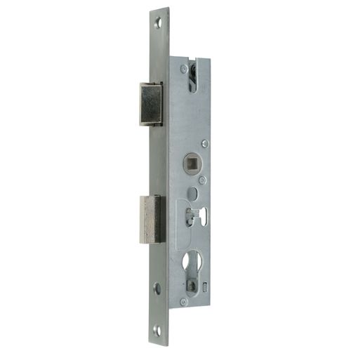 Rohrrahmenschloss - Entfernung 72 mm - Nuss 8 mm - Stulp 24x244 mm Edelstahl - PZ/W