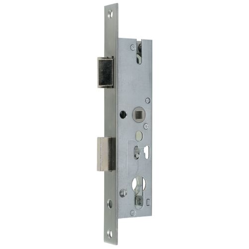 Rohrrahmenschloss - Entfernung 72 mm - Nuss 8 mm - Stulp 24x244 mm Edelstahl - PZ/W