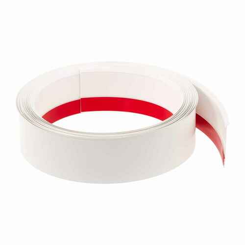 Flachleisten PVC mit Lippe und selbstklebendem Schaumklebeband 