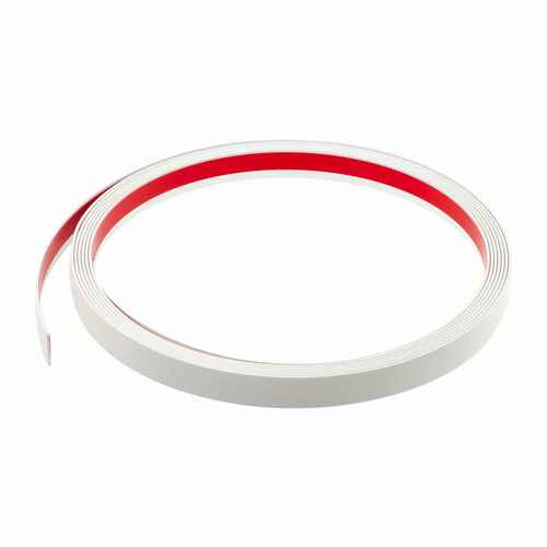 Fensterleiste Flachprofil PVC mit selbstklebendem Schaumklebeband auf Rolle 