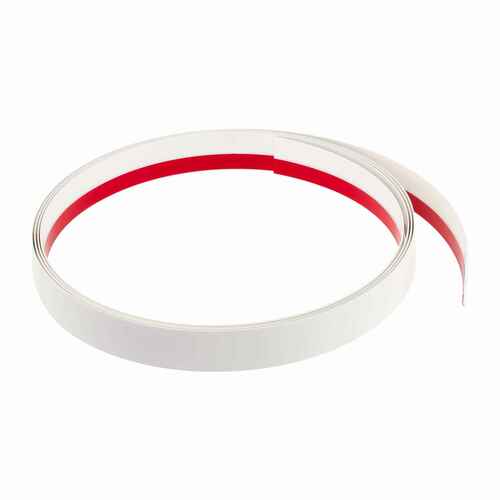 Fensterleiste Flachprofil PVC mit selbstklebendem Schaumklebeband auf Rolle 