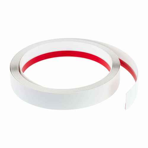 Fensterleiste Flachprofil PVC mit selbstklebendem Schaumklebeband auf Rolle 