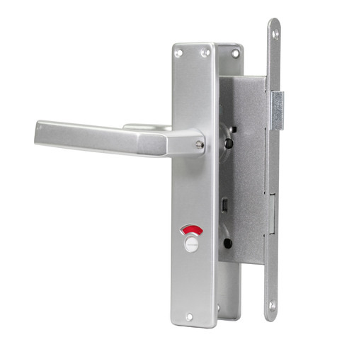 WC-T�r-Schloss Set - DIN Links - 20 x 235 mm Rundstulp - Garnitur F1