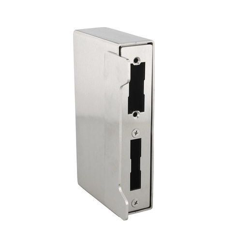 Gegenkasten f�r 40 mm Rohr - 172 x 40 x 95 mm - Edelstahl - f�r Tor- und Rohrrahmenschl�sser