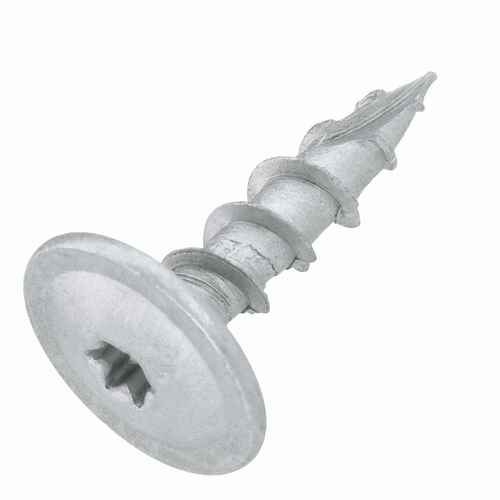 SCREW REBEL Pfostenverbinderschraube - Tellerkopf - Zinklamellenbeschichtung - TX40 - ETA-11/0389