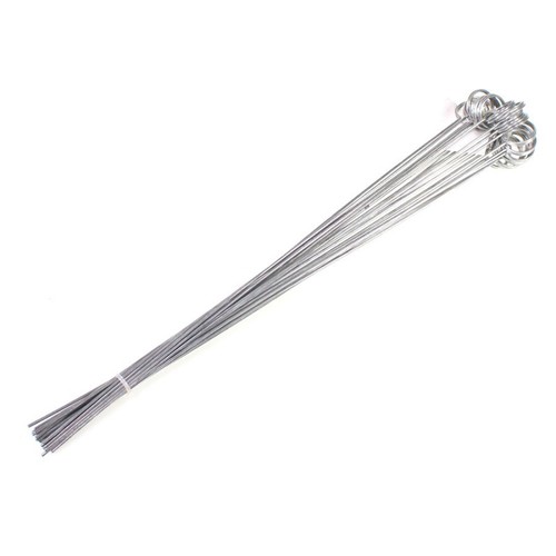 25 Metallstecker Preisschildhalter Etikettenhalter Schilderhalter 40cm �se 25mm verzinkt