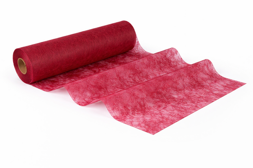 25m Vlies Stoff Rolle 70cm breit - Edler Tischl�ufer & Dekostoff f�r Hochzeit - Hochwertiges Tischvlies am St�ck 