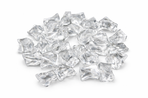 1L Deko Eisw�rfel Eis Dekoeis Acryl ca. 500g 3,8cm ca. 30 St�ck