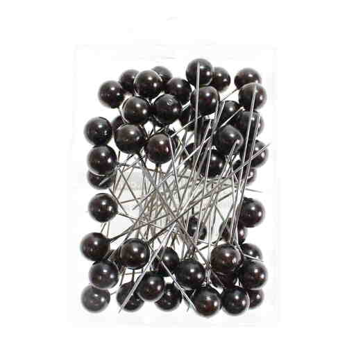 50 Perlennadeln 10mm 1cm L60mm Perlkopf Perlen Anstecknadeln Hochzeitsnadeln Nadeln 