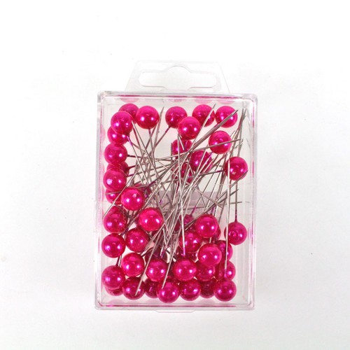 50 Perlennadeln 10mm 1cm L60mm Perlkopf Perlen Anstecknadeln Hochzeitsnadeln Nadeln 