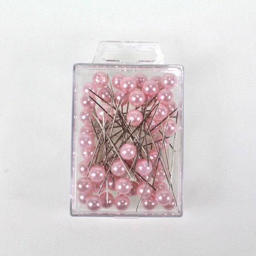 50 Perlennadeln 10mm 1cm L60mm Perlkopf Perlen Anstecknadeln Hochzeitsnadeln Nadeln 