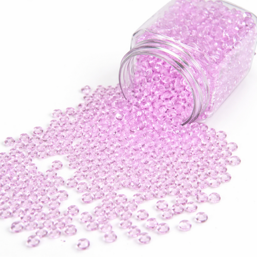 Raindrops Regentropfen Tropfen 6 - 7mm flieder 200g 230ml ca. 2000 St�ck