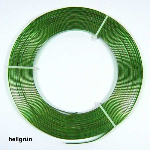 10m Aluminium Flachdraht 5x1mm Aludraht flach Alu Draht Flachdraht Alustreifen 