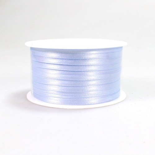 50m Satinband 3mm Dekoband Schleifenband Satin Antennenband Auto Hochzeit 