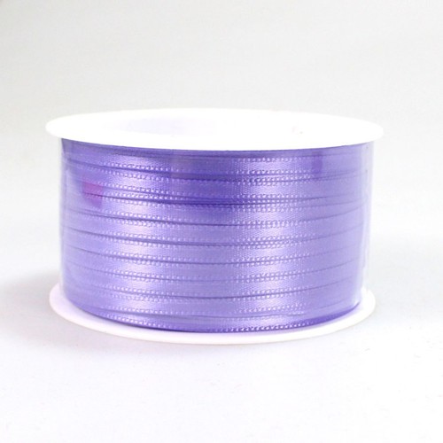 50m Satinband 3mm Dekoband Schleifenband Satin Antennenband Auto Hochzeit 